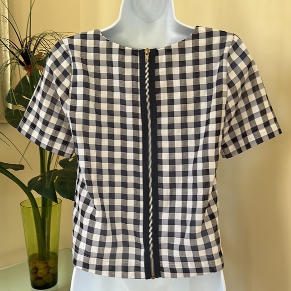 JOA Gingham Top - Picture 4 of 12